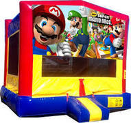 Customer Pick Up - Super Mario Bounce House 