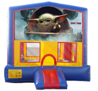 Baby Yoda Bounce House