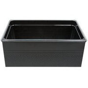 Black Beverage Tub