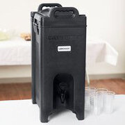 Black Beverage Dispenser, Plastic