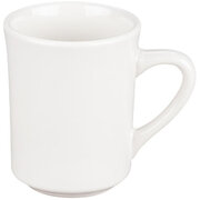 White China Coffee Cups 8oz - Dozen