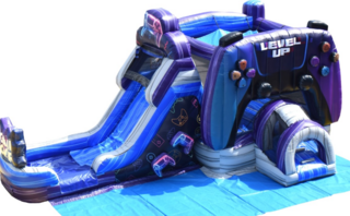 Gamer Combo Bounce House with Slide (Dry - 4 hr)