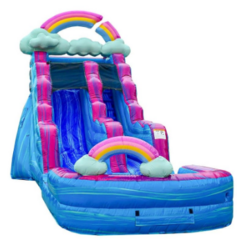 Iris (15') Water Slide with Pool (Wet - 5 hr)