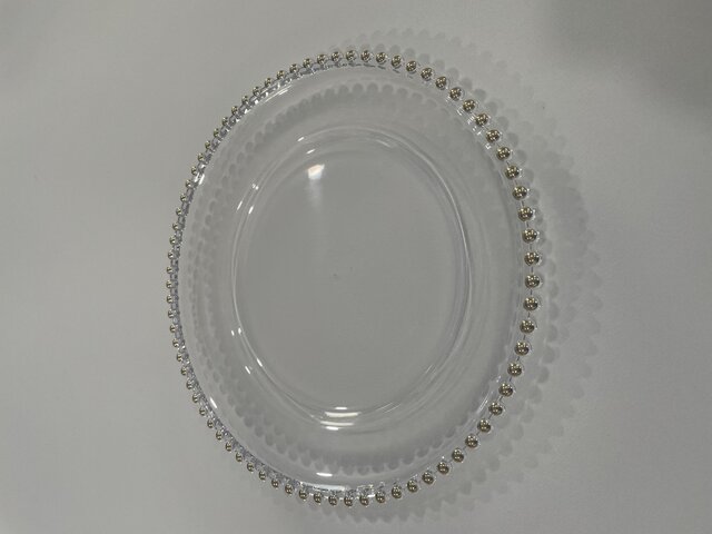Gold Beaded Charger Plate