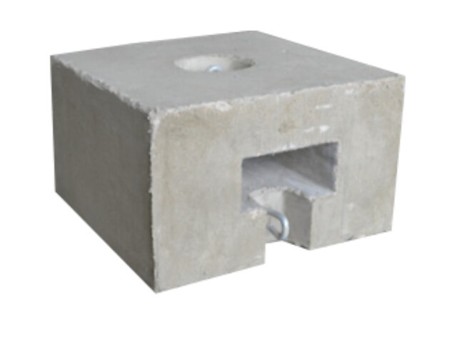 Tent Weight 350LB Concrete Block