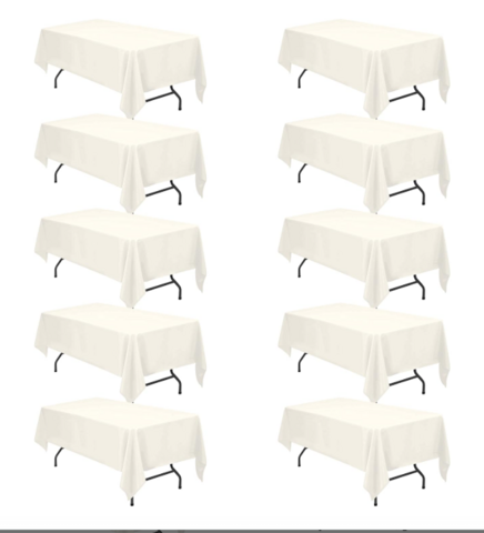 Ivory Rectangle Linen