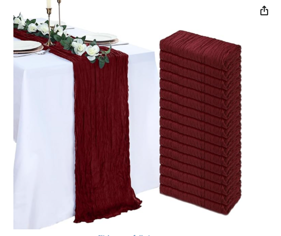 Burgundy Runner