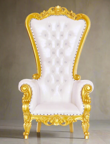 Throne Chair - Gold