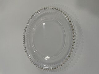 Gold Beaded Charger Plate