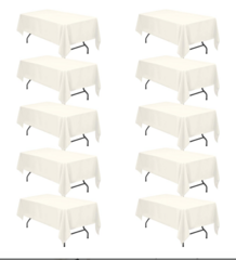 Ivory Rectangle Linen