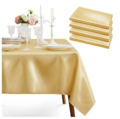Gold Rectangle Linen