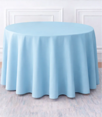 Light Blue Round 120