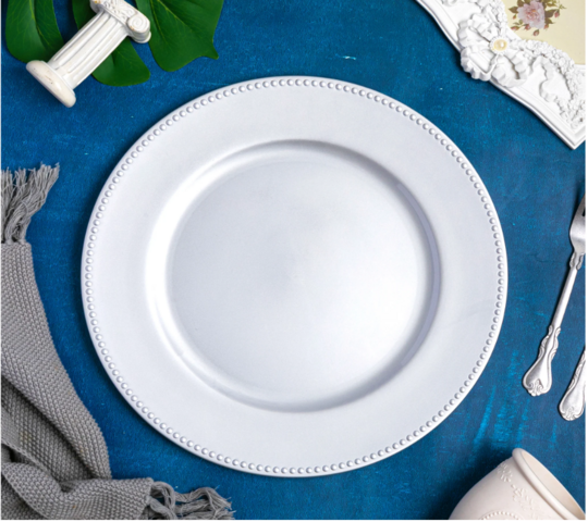 Silver Charger Plate