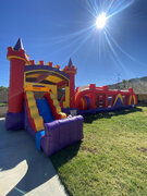 Obstacle Course with Small Castle (51' total length)