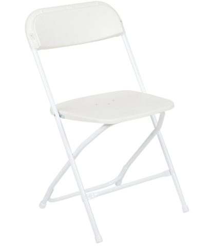 White Foldable Chairs