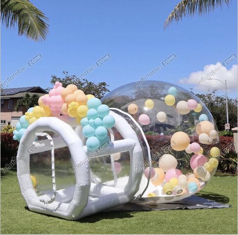 White Igloo Bubble Bouce House 