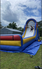 15 foot single lane wet/dry  slide 
