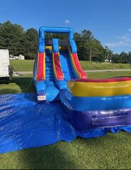 12 foot dual lane wet/dry slide