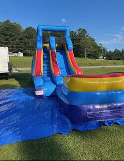 12 Foot Dual Lane Wet Dry Slide