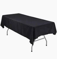 Linen Table Clothes for 6ft Tables