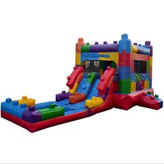 Bounce House with Water Slide