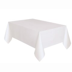 White Plastic Table Clothes
