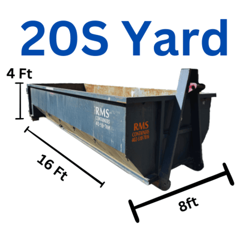 20 Yard Short Dumpster