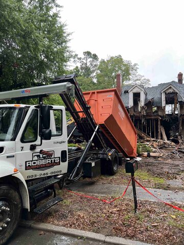 Demolition Dumpster Dropoff