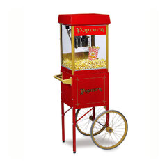 Commercial Popcorn Machine With Cart