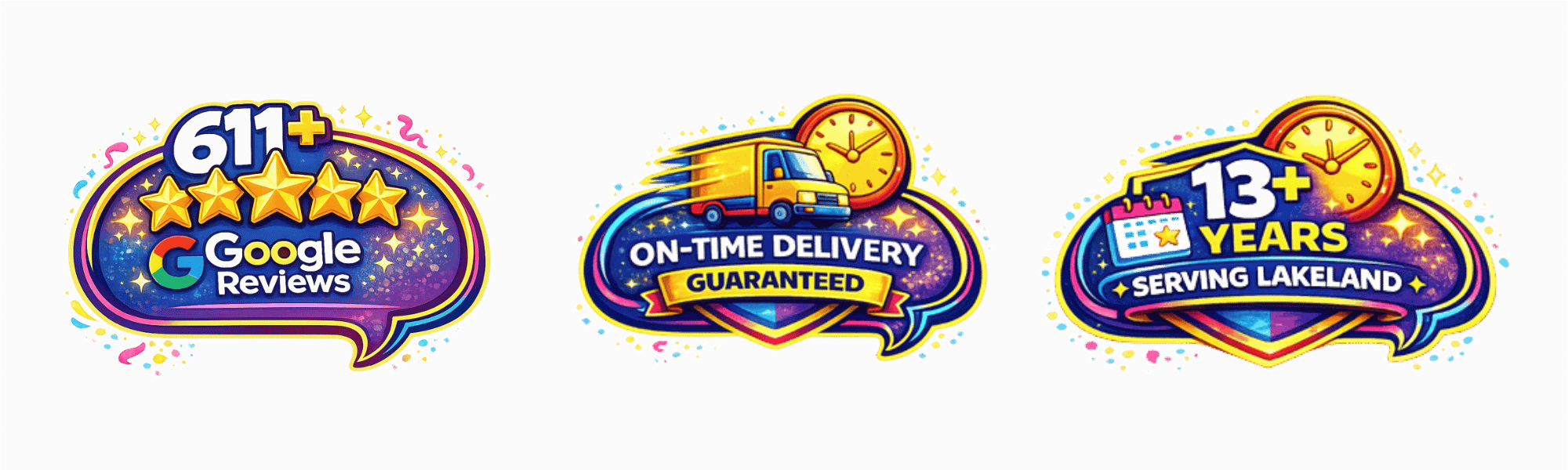 On-Time, 13 Year Experience, 600+ Reviews