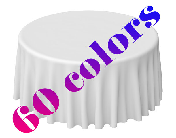 Linen Rental- 60 Colors Available