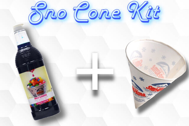 Sno Cone Kit - Bubble Gum