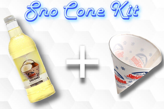 Sno Cone Kit - Coconut