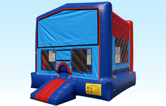 2 in 1 Blue and Red  Bounce House