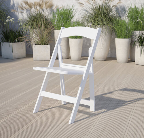 Resin Chair - White