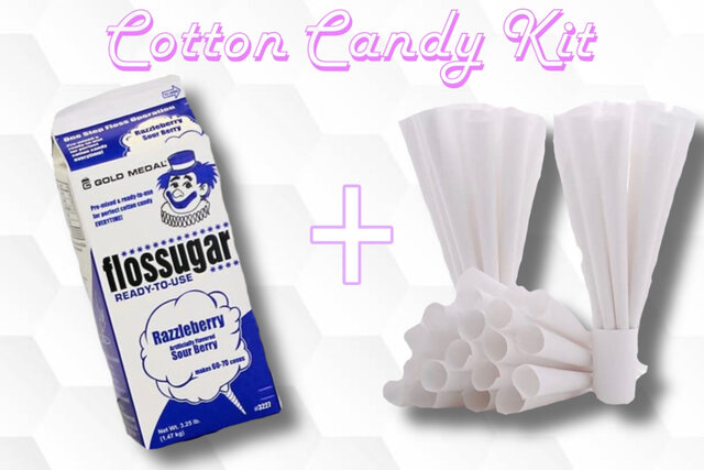 Cotton Candy Kit- Sour Razzleberry