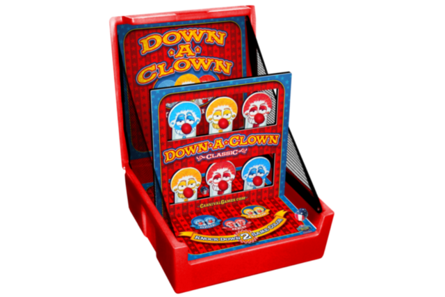 Down a Clown Carnival Game