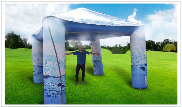 Inflatable Misting Tent