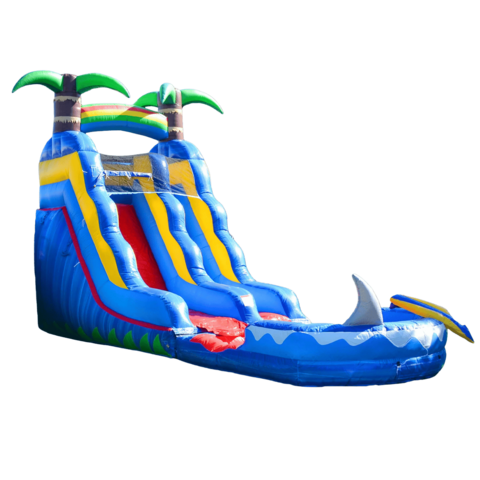 Shark Island Waterslide 