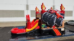 3D Monster Truckz Combo with Pool - New Arrival