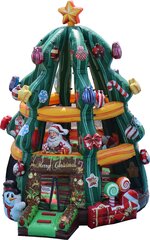 21 ft Mega Christmas Tree Bounce House- BRAND NEW ARRIVAL