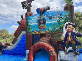 Pirate Bounce and Slide Adventure