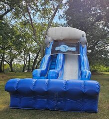 18ft Flipper Dipper Dolphin Wet/Dry Slide