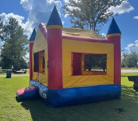 Multi-Colored Bounce House