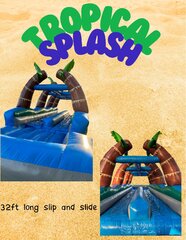 Tsunami Dual Lane Slip n Slide