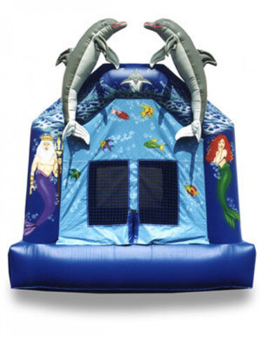 Mermaids and Dolphins Bounce House