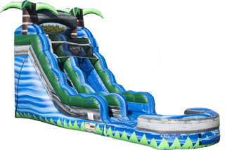 Blue Crush 16' Water Slide