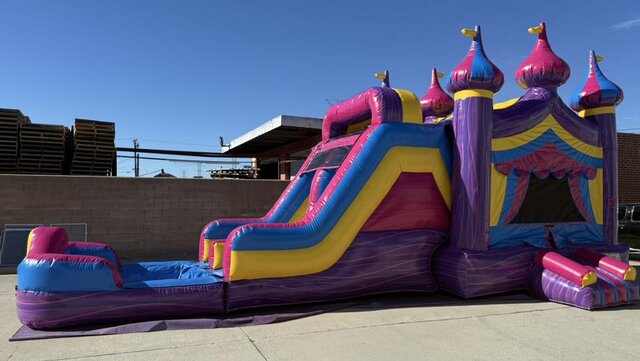 Dual Pink and Purple Wet/Dry Combo