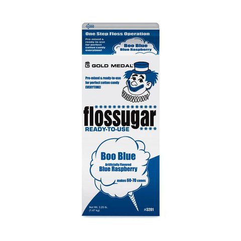 PR-Boo Blue (Blue Raspberry) Flossugar