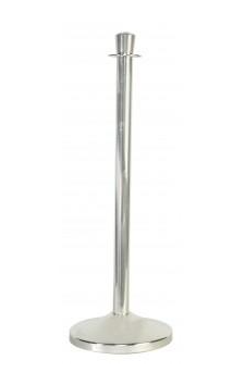 Chrome Stanchion (Rope Rented Separately) 